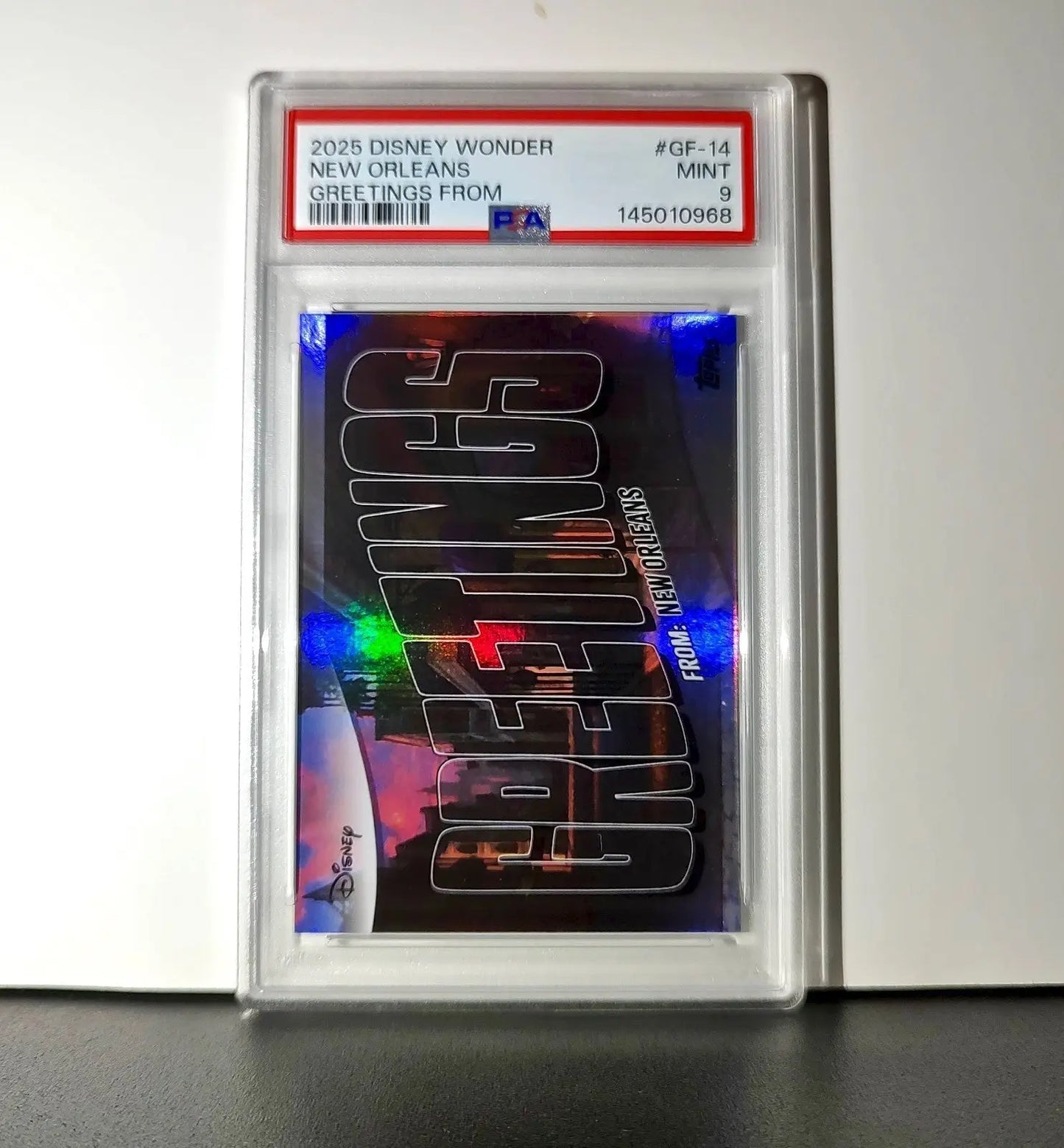 New Orleans 2025 Topps Disney #GF-14 Greetings The Princess and the Frog PSA 9 - Non-Sports Card Single