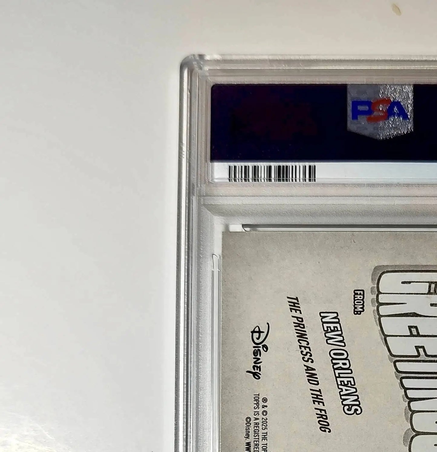New Orleans 2025 Topps Disney #GF-14 Greetings The Princess and the Frog PSA 9 - Non-Sports Card Single