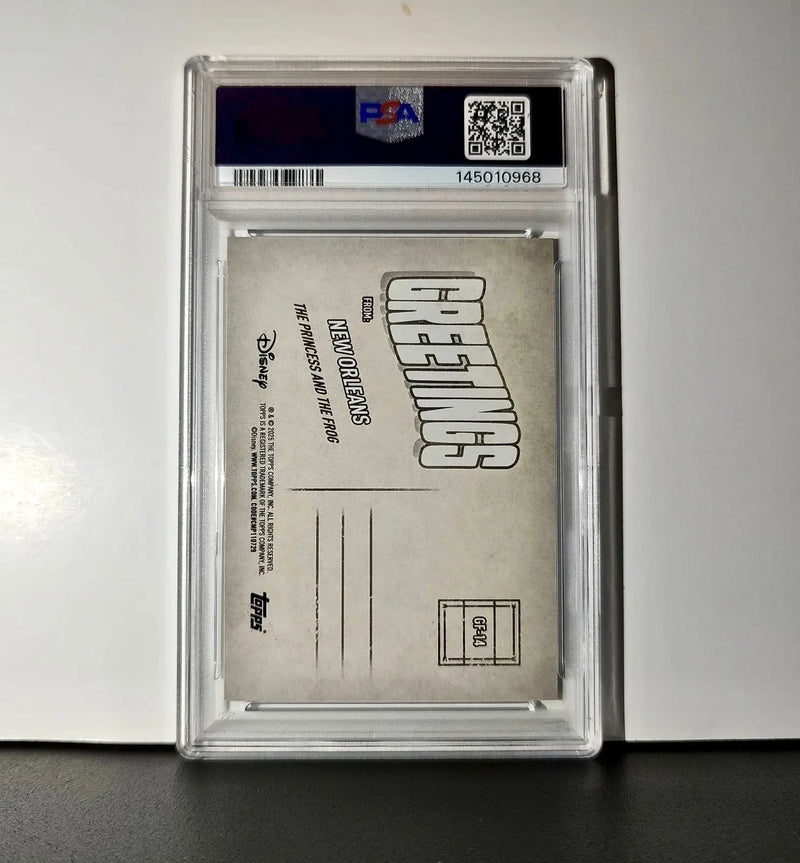 New Orleans 2025 Topps Disney #GF-14 Greetings The Princess and the Frog PSA 9 - Non-Sports Card Single