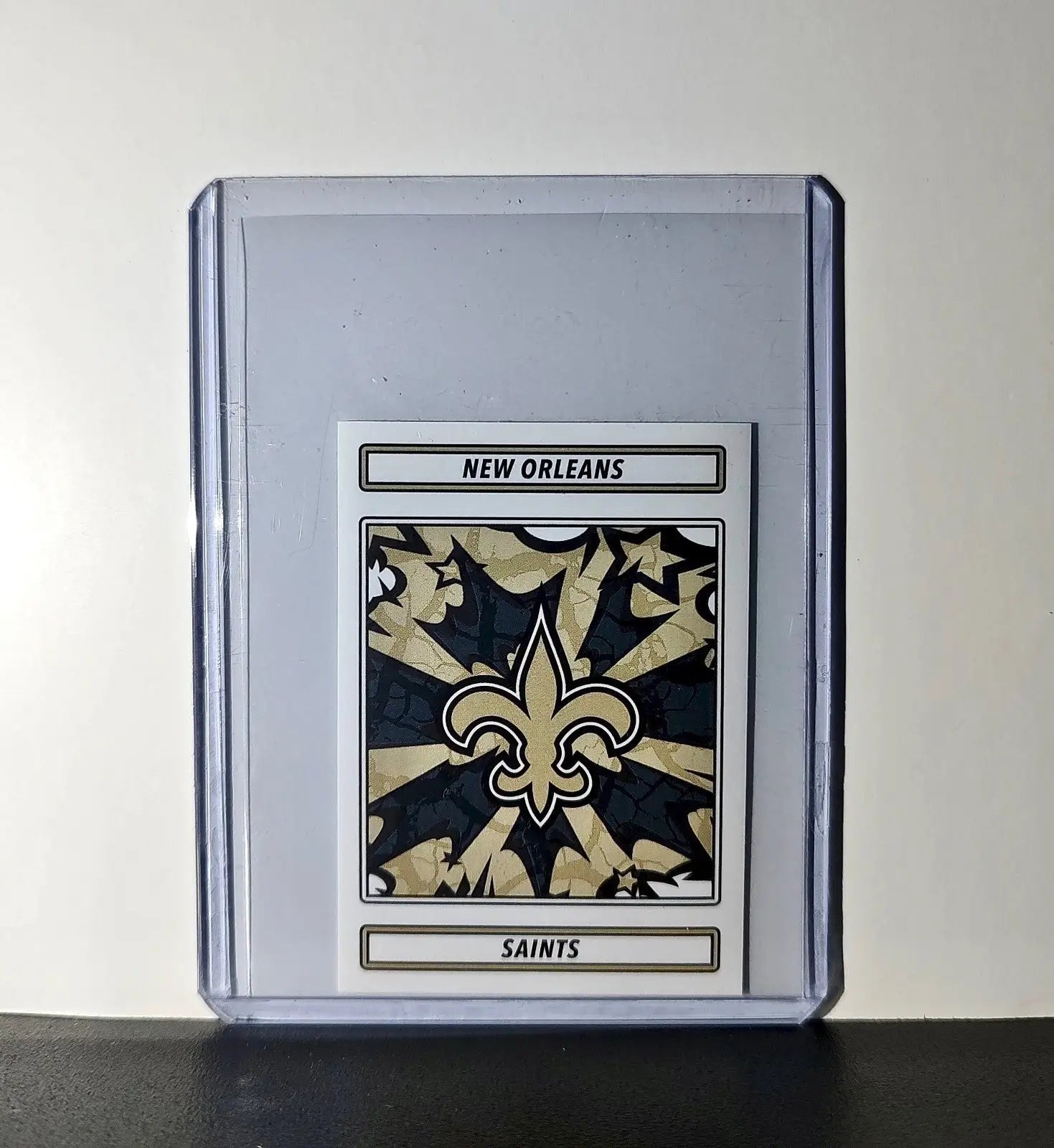 New Orleans Saints Logo 2025 Panini NFL #470 Sticker