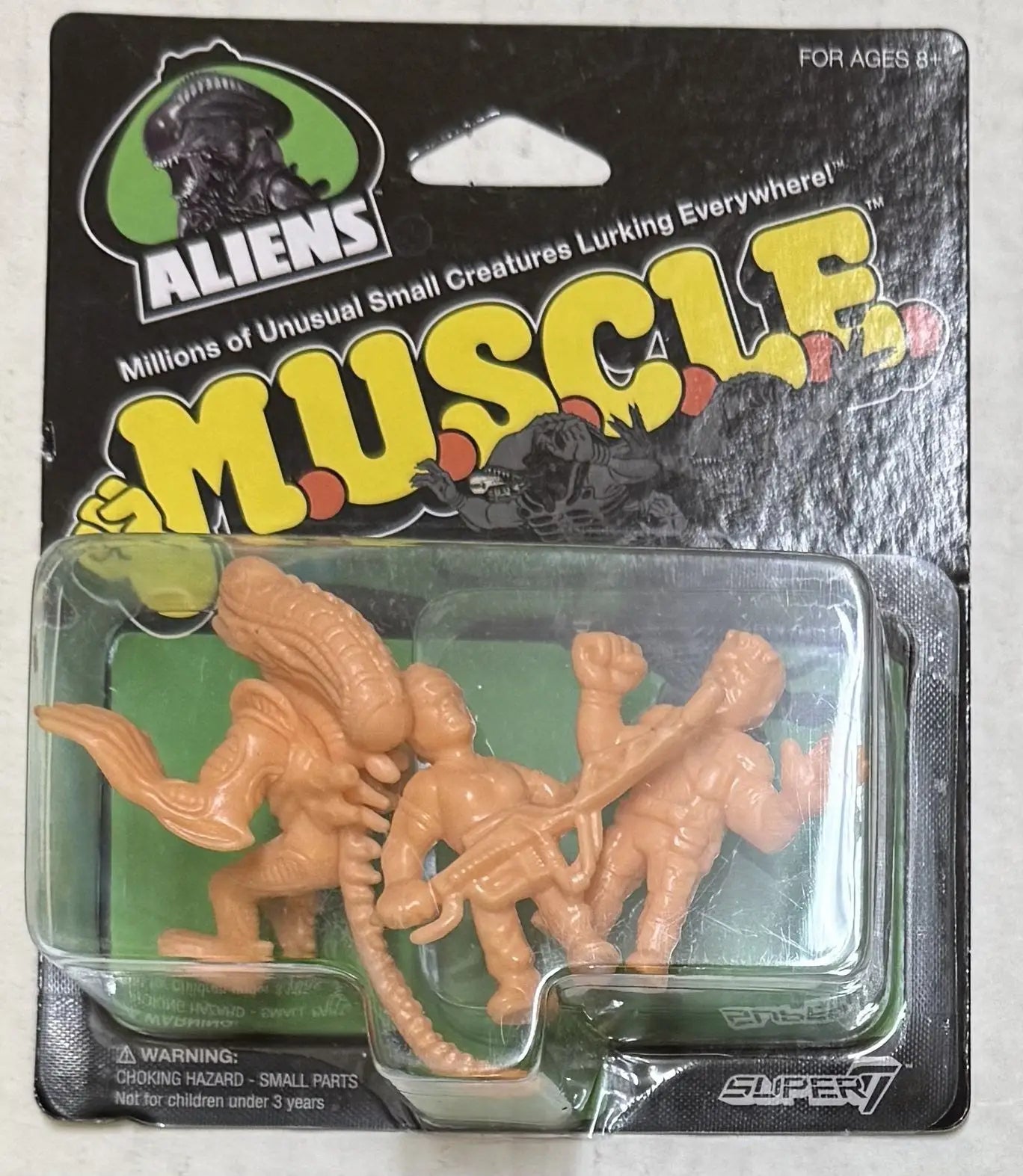 NEW Super 7 Aliens M.U.S.C.L.E. Figures Wave 1 Pack C - Hudson Vasquez Alien - Action Figure & Toy