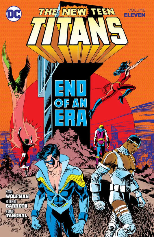 Comic book cover of Teen Titans TPB Volume 11 featuring Teen Titans and Omega Men characters
