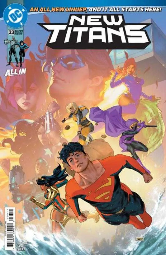 New Titans #33 Cover A Taurin Clarke - Comic Book