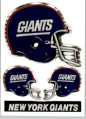 New York Giants - Vending Machine Stickers - #NNO - Football - Other