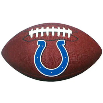 American football magnet featuring the Indianapolis Colts team logo for car or fridge