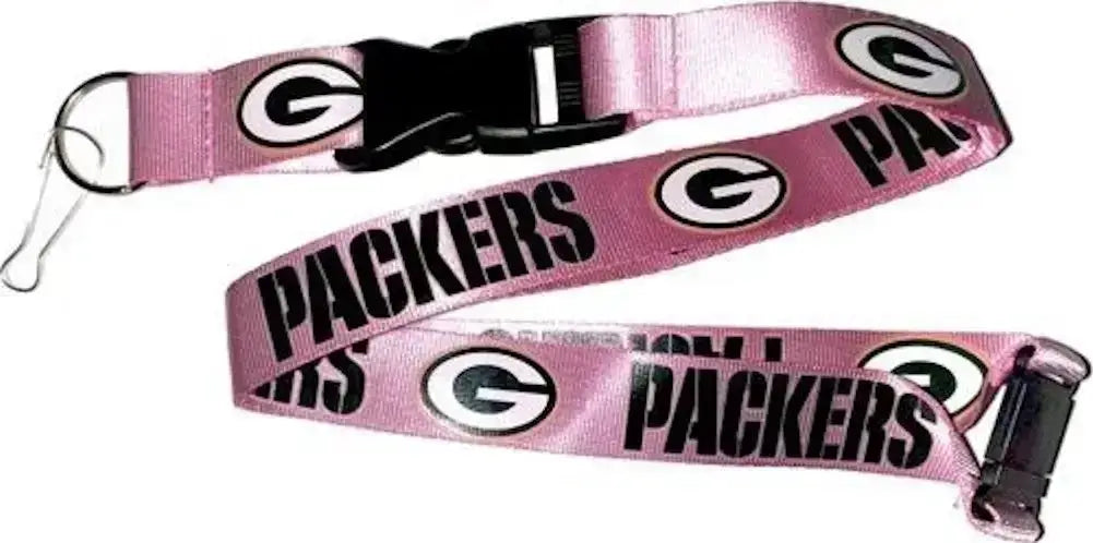 NFL Football Team Logo Pink Lanyard Pick Your Team
