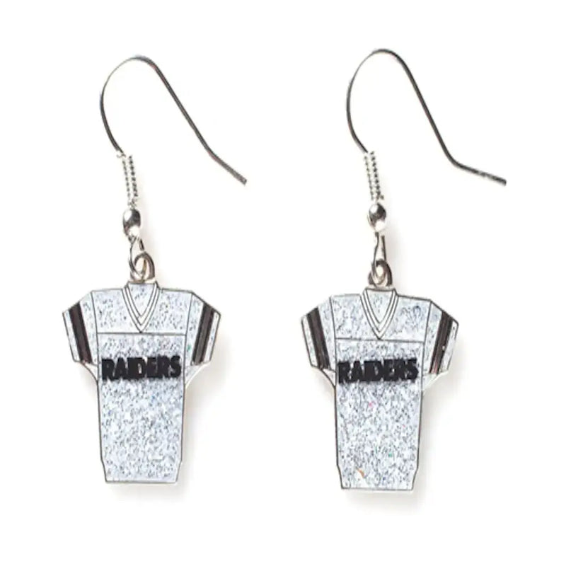 NFL Football Team Logo Womens Ladies Glitter Jersey Earrings Pick Your Team