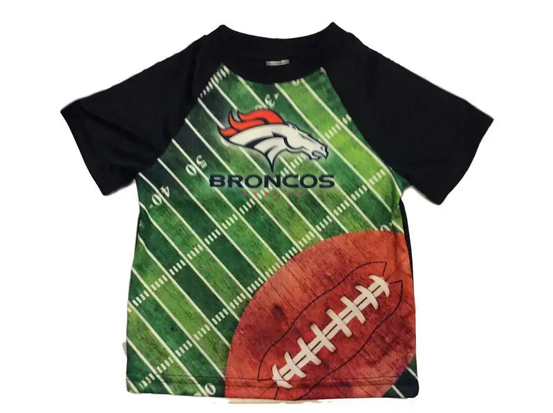 NFL Kids Short Sleeve Field Tee T-Shirt Denver Broncos - 3T