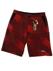 NFL Mens Diagonal Stripe Walking Shorts Denver Broncos