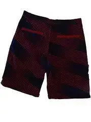 NFL Mens Diagonal Stripe Walking Shorts New York Giants