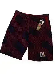 NFL Mens Diagonal Stripe Walking Shorts New York Giants