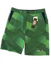NFL Mens Diagonal Stripe Walking Shorts Seattle Seahawks