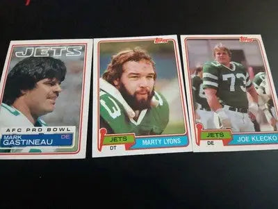 NFL 🏈- NY Sack Exchange! NY Jets - Mark Gastineau Marty Lyons Joe Klecko. MT - Other