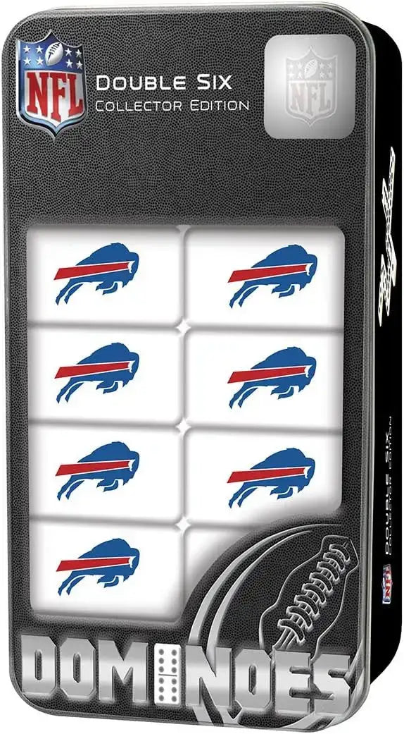 NFL Officially Licensed 28 Dominoes Gift Tin Factory Sealed Choose Your Team