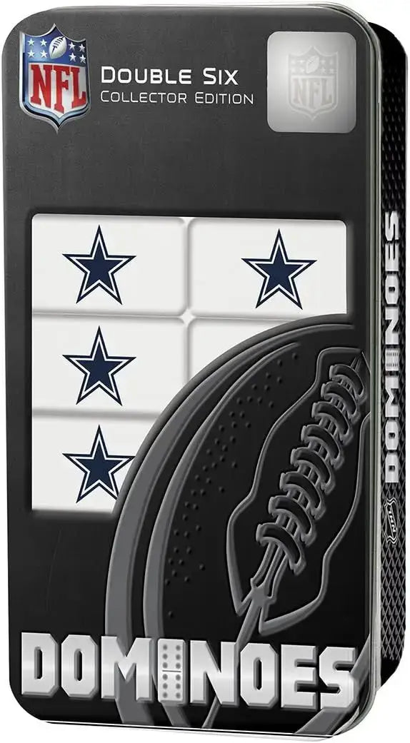 NFL Officially Licensed 28 Dominoes Gift Tin Factory Sealed Choose Your Team