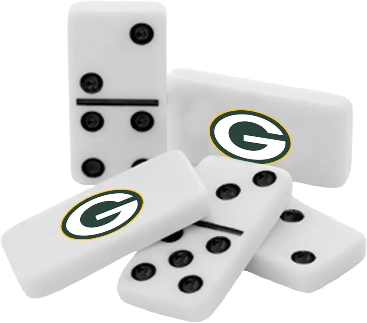 Officially licensed Green Bay Packers Domino set in a gift tin, great gift for fans