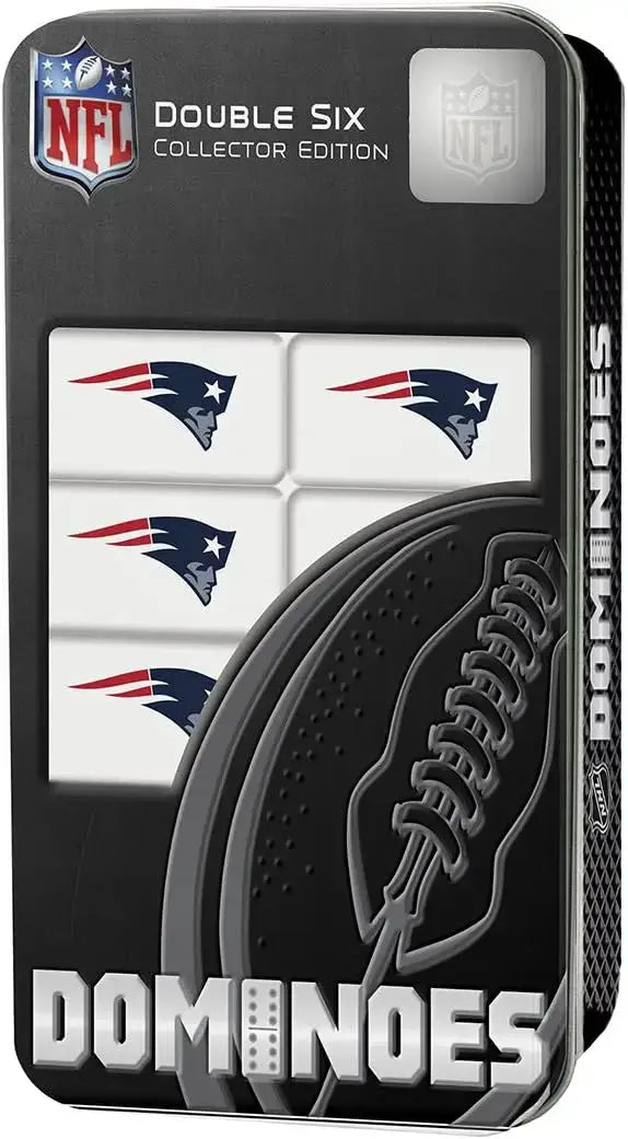 NFL Officially Licensed 28 Dominoes Gift Tin Factory Sealed Choose Your Team