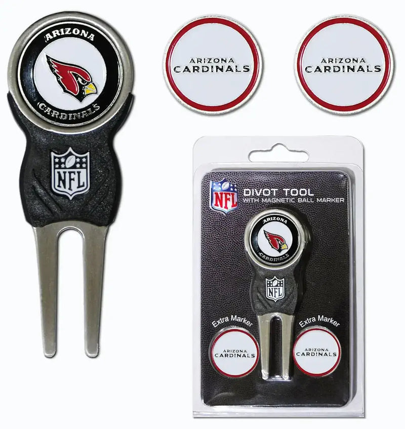 NFL Officially Licensed Divot Tool with 3 Markers Choose Your Team
