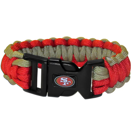 NFL Officially Licensed Paracord Survival Bracelet Choose Your Team - Bracelet Houston Texans