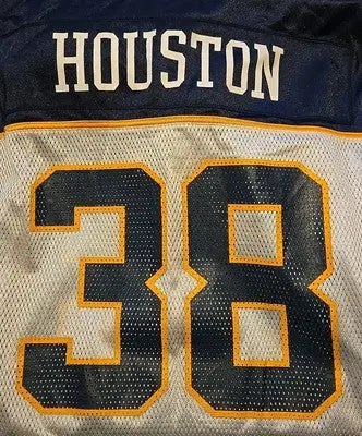 NFL Suber Bowl 38 Jersey XXL Houston On Back 2/1/04 Date On Tag - Sports Memorabilia