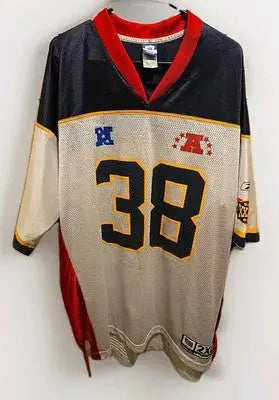 NFL Suber Bowl 38 Jersey XXL Houston On Back 2/1/04 Date On Tag - Sports Memorabilia