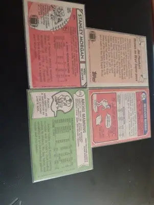 NFL superstars & HOFers- Vintage 8-card Topps lot. See full description! EX-EX+ - Football Card Single