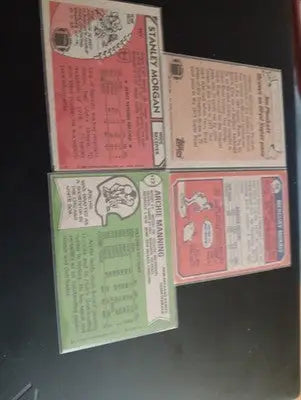 NFL superstars & HOFers- Vintage 8-card Topps lot. See full description! EX-EX+ - Football Card Single