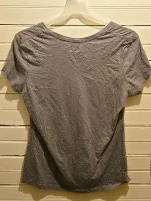 NFL Team Apparel Shirt Womens XXL New Orleans Saints Football V Neck Gray - Apparel