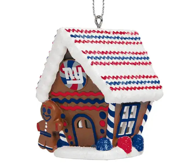 NFL Team Gingerbread House Ornament Choose Your Team