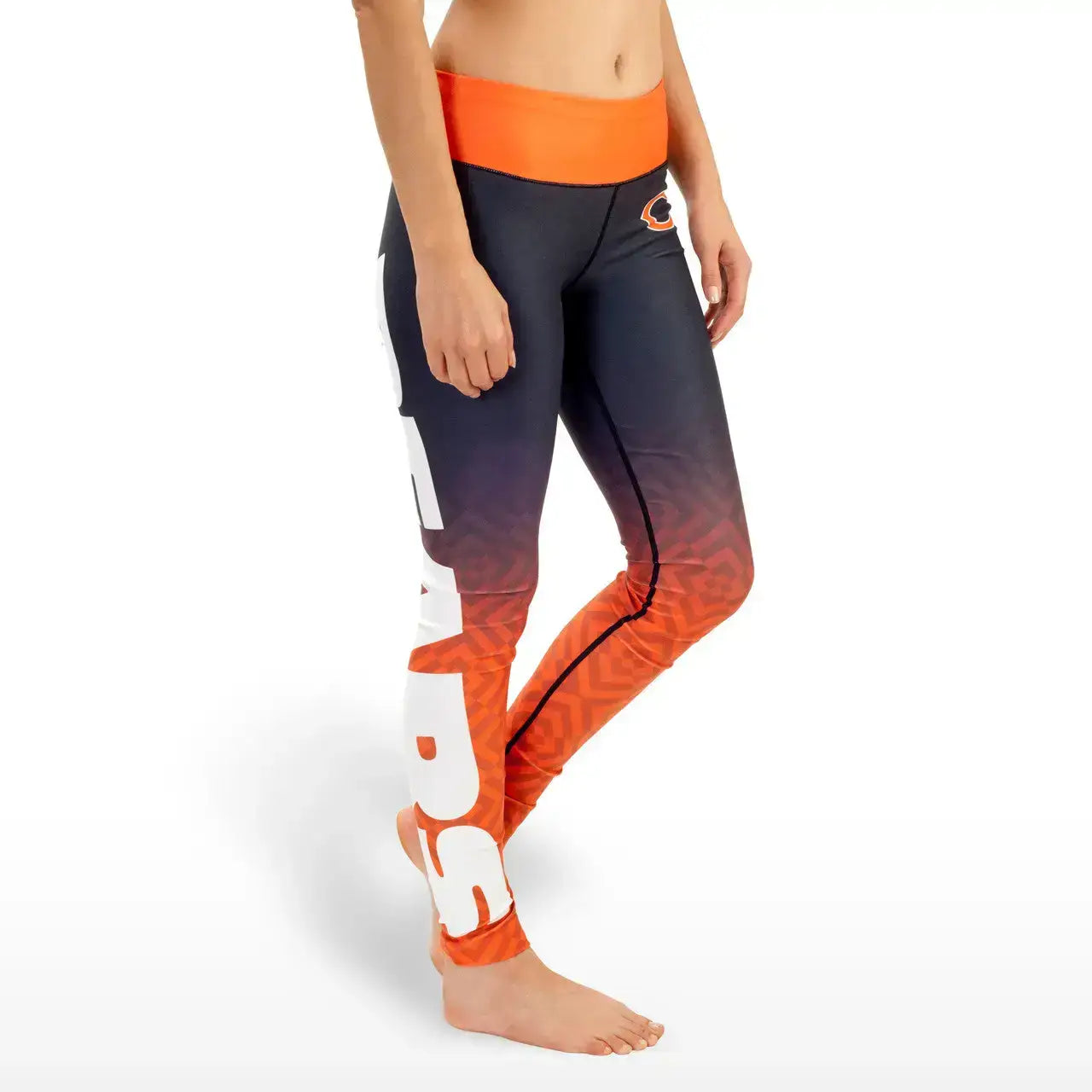 NFL Women’s Gradient Print Leggings Chicago Bears - Small