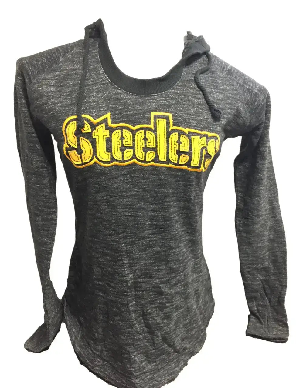 NFL Womens Pittsburgh Steelers Scoop Neck Hoodie - Large