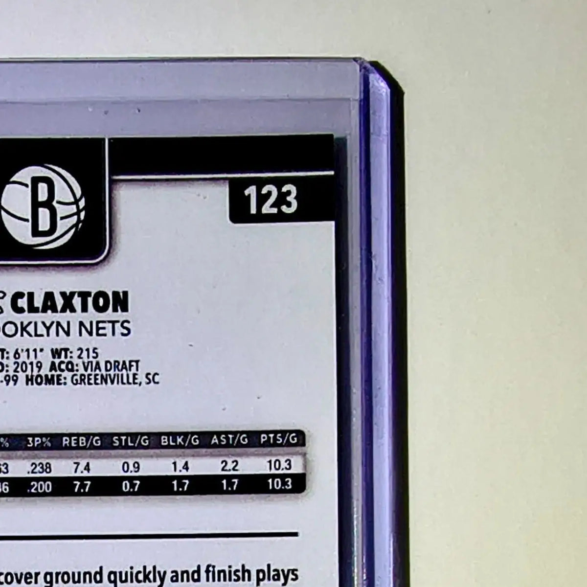 Nic Claxton 2025-26 NBA Topps Chrome Update #123 Basketball Card Brooklyn Nets - Basketball Card Single