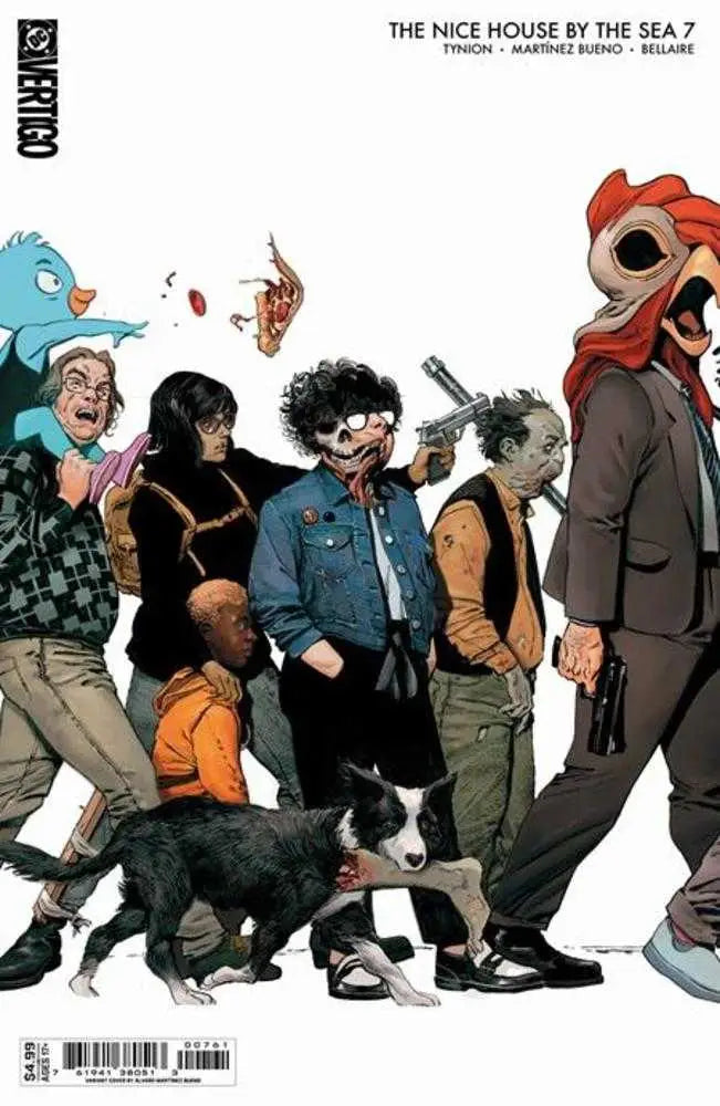 Nice House By The Sea #7 (Of 12) Cover E Alvaro Martinez Bueno Connecting Card Stock Variant (Mature) - Comic Book