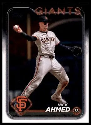 Nick Ahmed 2024 Topps Update #US98 San Francisco Giants - Baseball Card Single