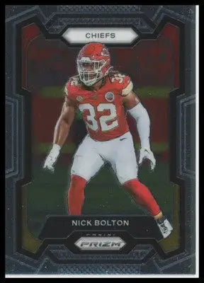 Nick Bolton 2023 Panini Prizm #148 Kansas City Chiefs - Football Card Single
