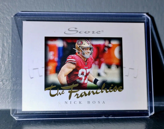 Nick Bosa 2020 Panini NFL Instant Score The Franchise #26 Card 1/1251 - Football Card Single