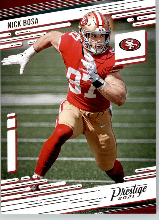 Nick Bosa - 2021 Panini Prestige - #149 - Football - Football Card Single