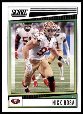 Nick Bosa 2022 Score #169 San Francisco 49ers - Football Card Single