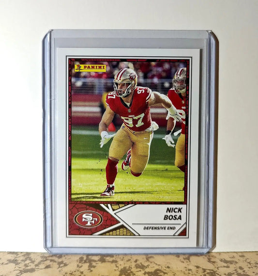 Nick Bosa 2024 Panini NFL #38 Sticker Card San Francisco 49ers - Football Card Single