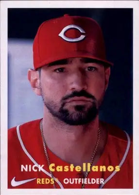 Nick Castellanos 2021 Topps Archives #26 Cincinnati Reds - Baseball Card Single