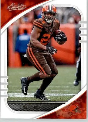 Nick Chubb - 2020 Panini Absolute - #30 - Retail Football - Football Card Single