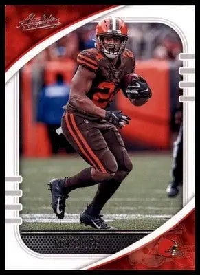Nick Chubb 2020 Panini Absolute Retail #30 Cleveland Browns