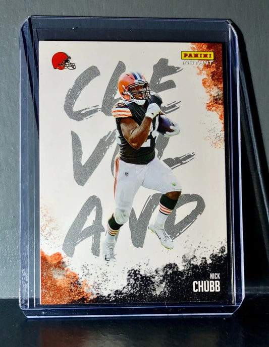 Nick Chubb 2020 Panini NFL Instant My City #24 Football Card 1 of 1275 - Football Card Single