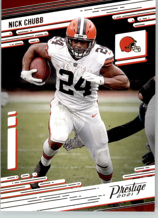 Nick Chubb - 2021 Panini Prestige - #123 - Football