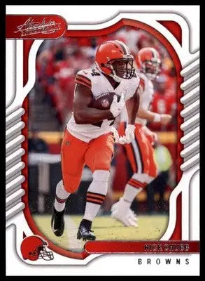 Nick Chubb 2022 Panini Absolute #70 Cleveland Browns