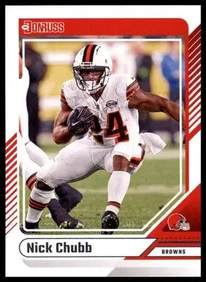Nick Chubb 2024 Donruss #107 Cleveland Browns - Football Card Single