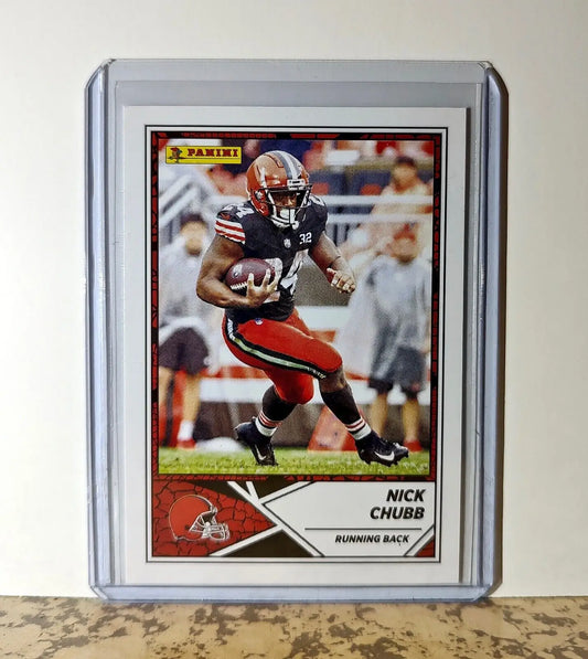 Nick Chubb 2024 Panini NFL #25 Sticker Card Cleveland Browns - Football Card Single