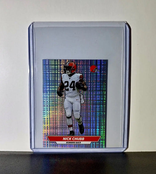 Nick Chubb 2024 Panini NFL Sticker #138 Foil Cleveland Browns - Football Card Single