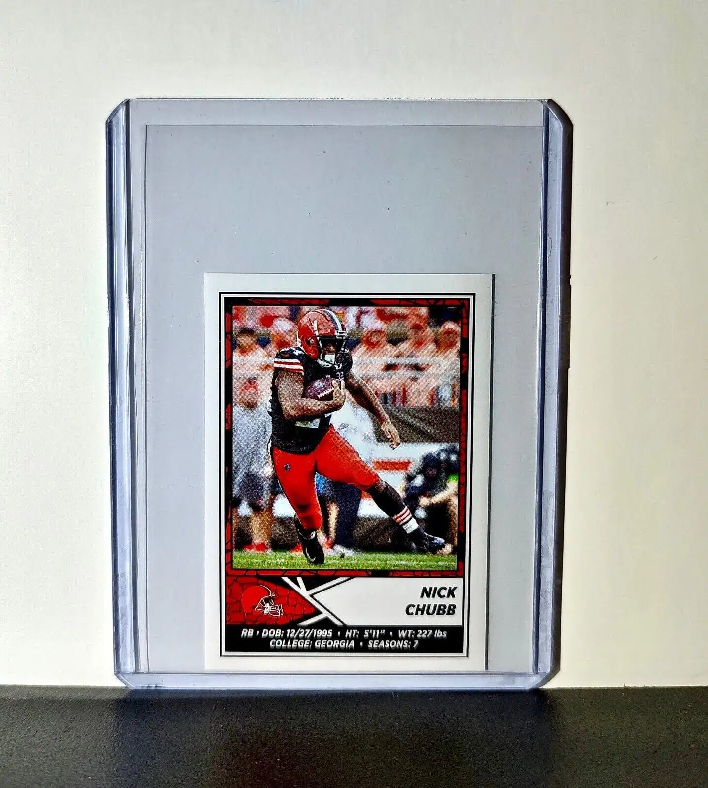 Nick Chubb 2024 Panini NFL Sticker #140 Cleveland Browns