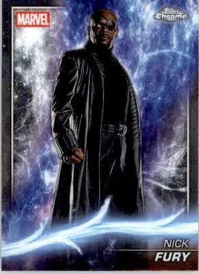Nick Fury - 2025 Topps Chrome Marvel Studios - #9 - Non_sport - Non-Sports Card Single